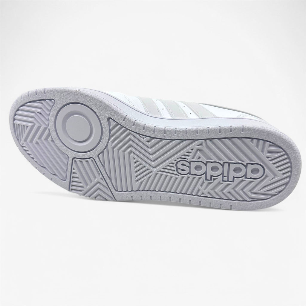 Adidas Hoops 3.0 Cloud White Dash Grey Womens Athletic Sneaker (GW3036)